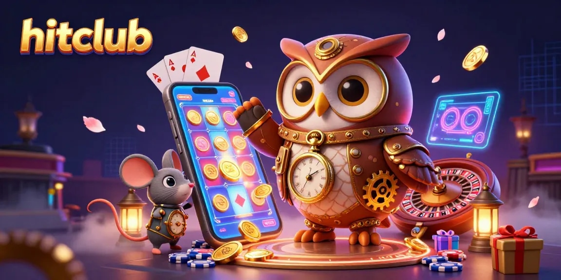 Join the hitclub online gaming experience with vibrant casino elements and exciting slot games.