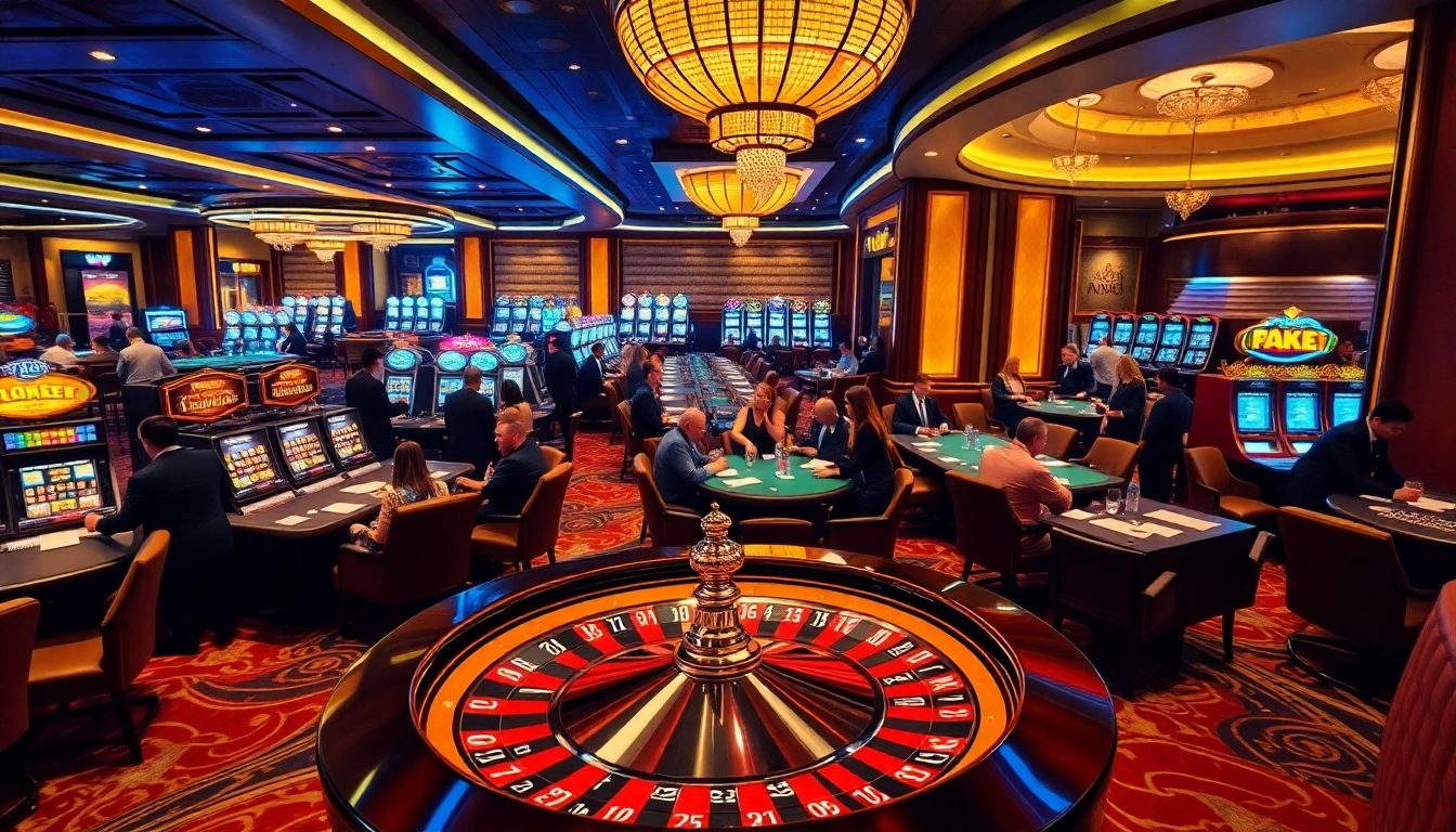 Experience the thrill of gaming at 79king's upscale casino, featuring lively roulette and delightful slot machines.
