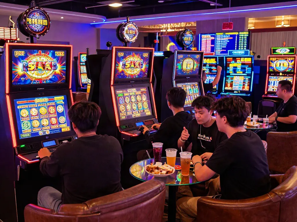 Experience the excitement of slot88 gaming with vibrant visuals and engaging players.