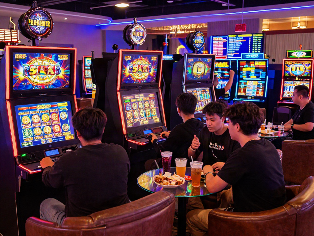 Experience the excitement of slot88 gaming with vibrant visuals and engaging players.