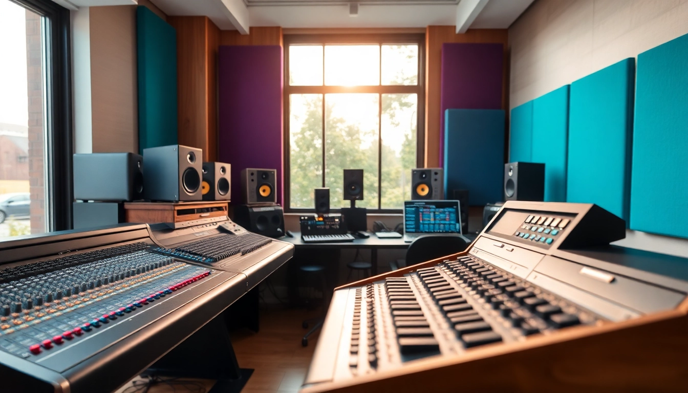Enhance your music tracks with online audio mastering in a professional studio setting.