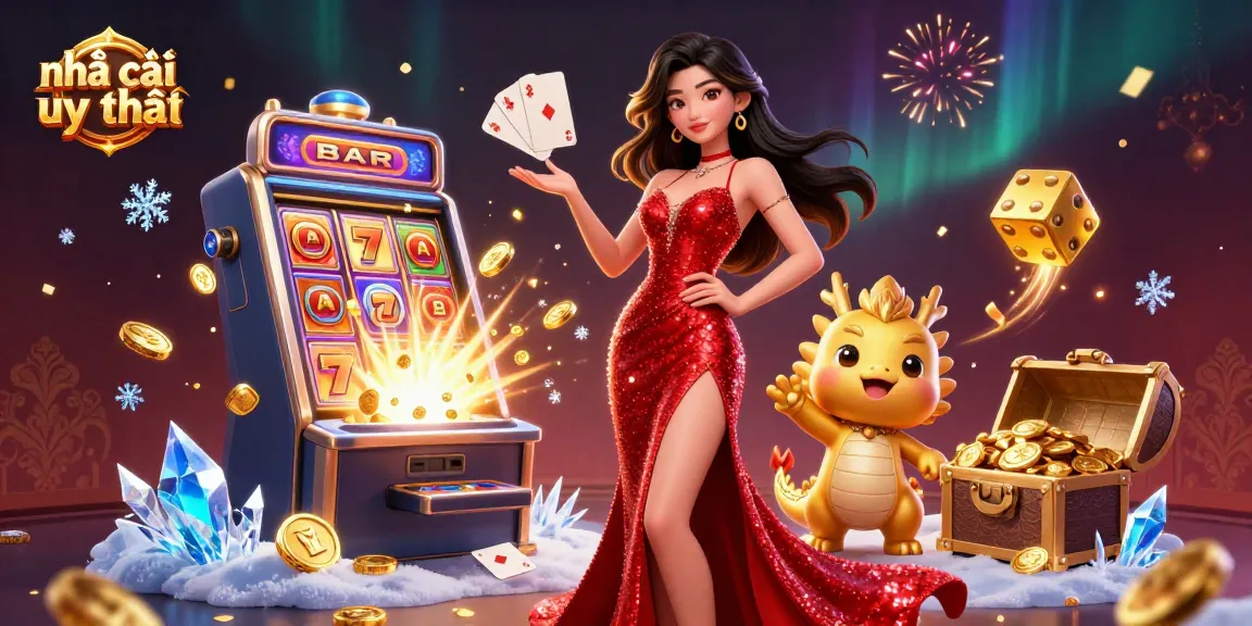 Win big at nhà cái uy tín with an engaging 3D casino scene full of vibrant characters and dynamic elements.