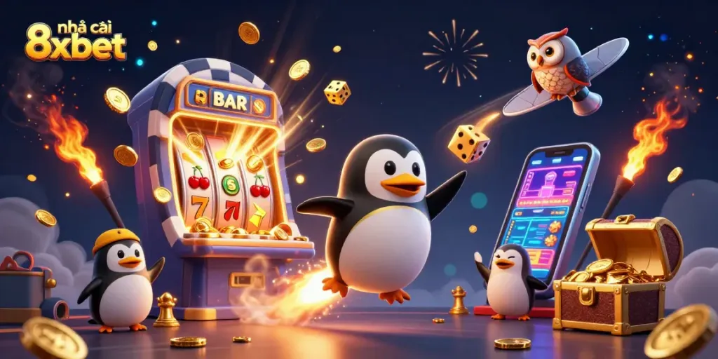 Experience thrilling gameplay with nhà cái 8xbet, featuring vibrant 3D games and rich casino environments.
