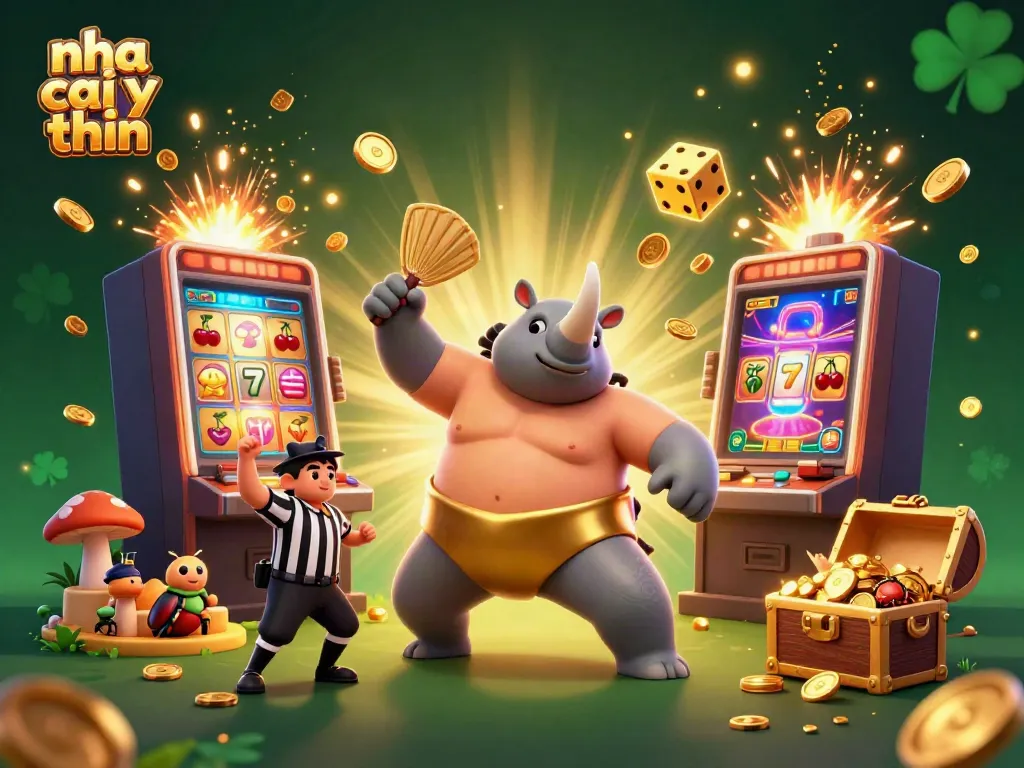 Experience the excitement at nha cai uy tin with a thrilling slot machine jackpot and dynamic characters.