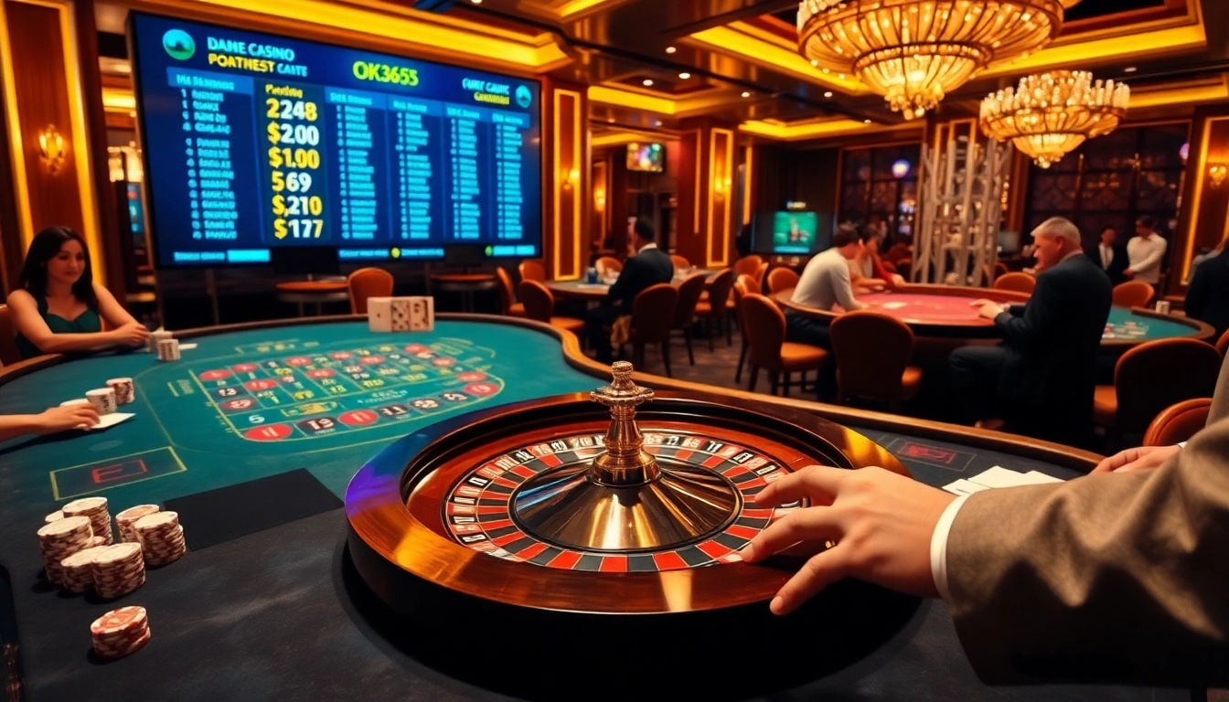 Experience the thrill of gaming on https://ok365vi.net/ with vibrant casino tables and exciting betting action.