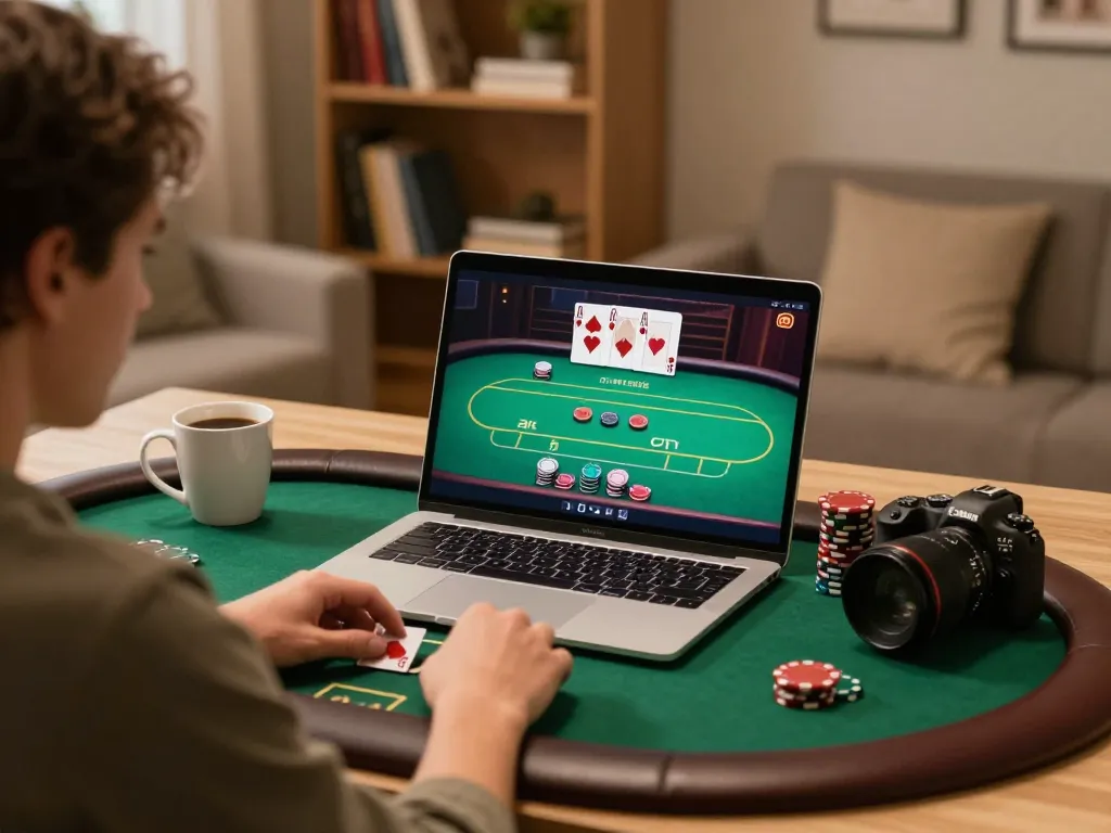 Engaging in online poker at home, increasing mastery with tylekeo strategies.