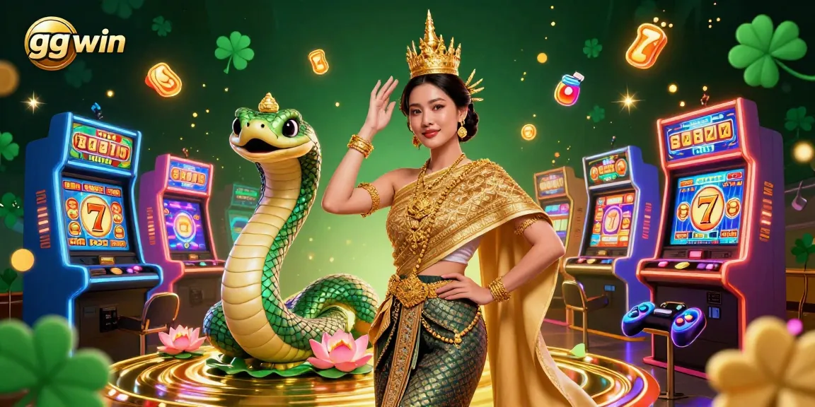 Experience thrilling slot gaming at ggwin with vibrant characters and engaging graphics.
