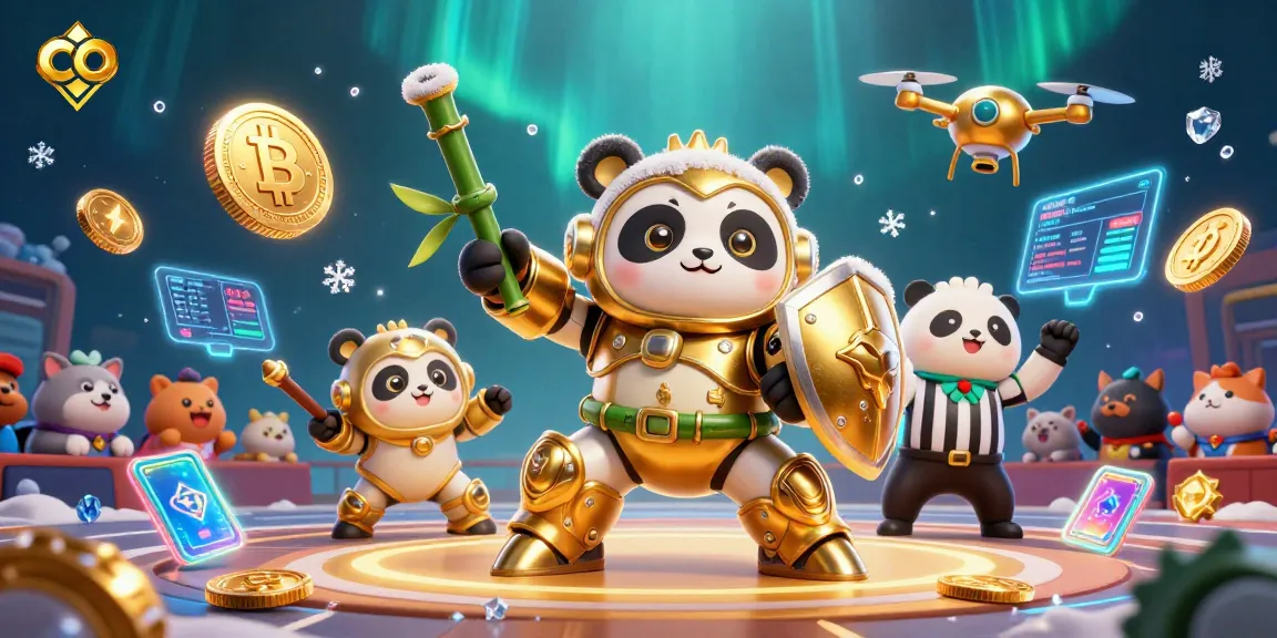 Engage with vibrant gaming at "co" in a dynamic 3D casino scene featuring playful elements.