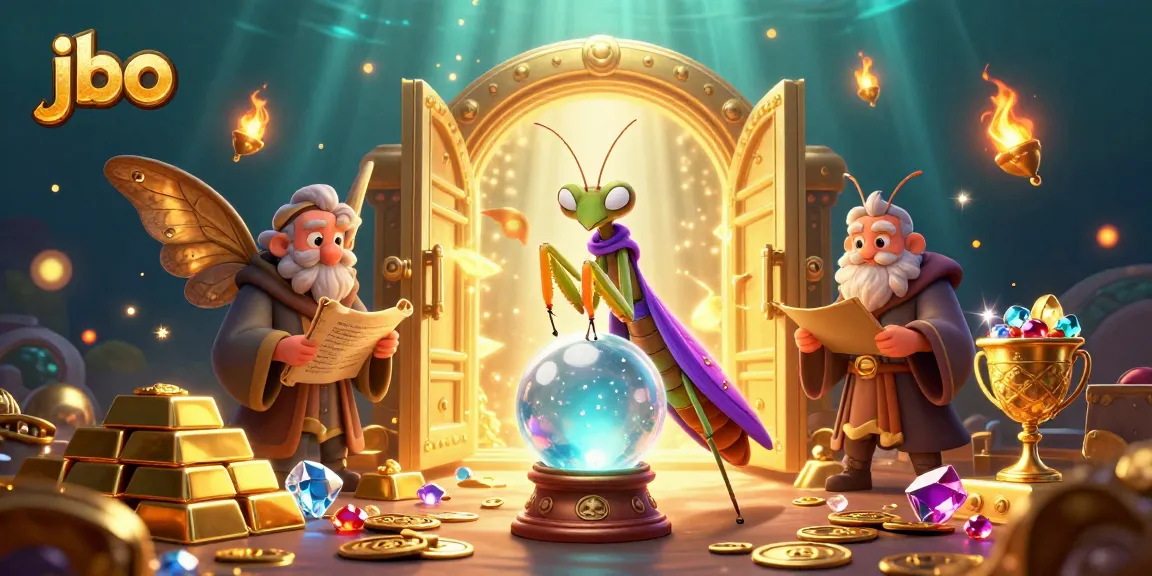 Experience jbo's thrilling casino atmosphere with fortune tellers, treasures, and enchanting oracles.