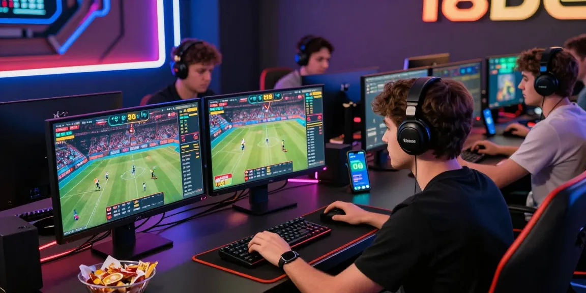 Exciting online betting experience at 181bet with players engaged in multiple games and sporting events.