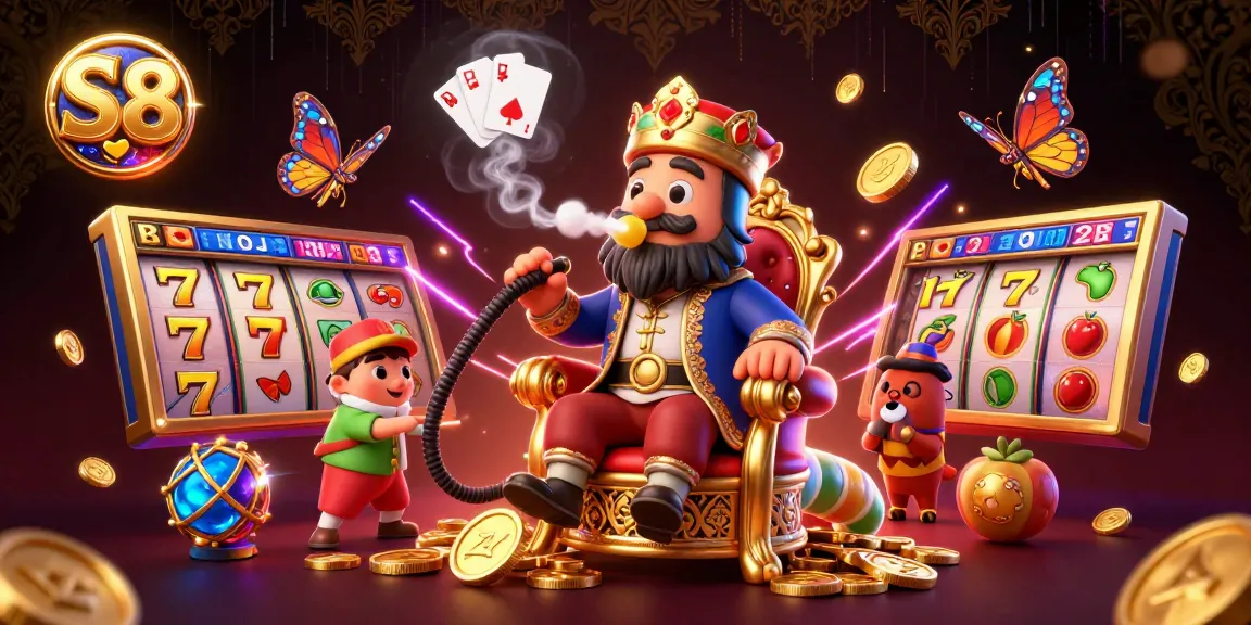 S 8 players enjoy an exhilarating jackpot experience with vibrant slot reels and dynamic 3D characters.